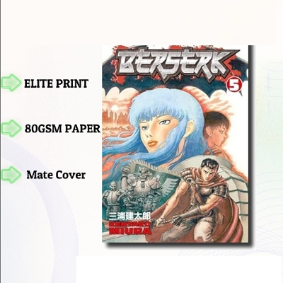 Picture of Berserk Volume 5 | Premium Quality Paperback Manga | MANGA Book gardan