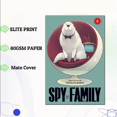Picture of Spy x Family Volume 4 | Premium Quality Manga | MANGA Book gardan