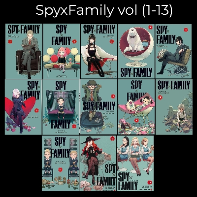 Picture of Spy x Family SET Volume (1-13) | Premium Quality Manga | MANGA Book gardan