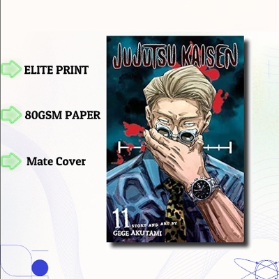 Picture of Jujutsu Kaisen Volume 11 | Premium Quality Paperback Manga | MANGA Book gardan