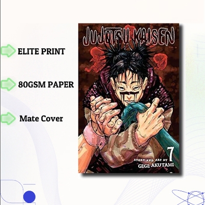 Picture of Jujutsu Kaisen Volume 7 | Premium Quality Paperback Manga | MANGA Book gardan