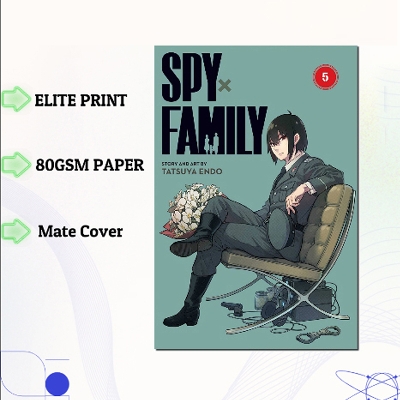 Picture of Spy x Family Volume 5 | Premium Quality Manga | MANGA Book gardan