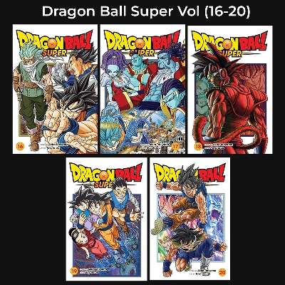 Picture of Dragon Ball Super SET Volume (16-20) | Premium Quality Paperback Manga | MANGA Book gardan
