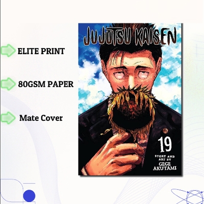 Picture of Jujutsu Kaisen Volume 19 | Premium Quality Paperback Manga | MANGA Book gardan