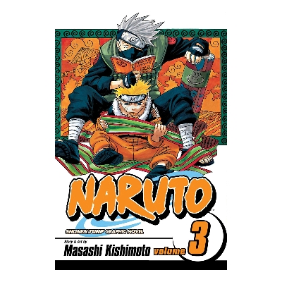 Picture of Naruto Volume 3 | Premium Quality Paperback Manga | MANGA Book gardan