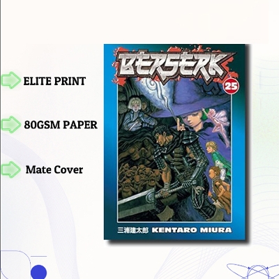 Picture of Berserk Volume 25 | Premium Quality Paperback Manga | MANGA Book gardan