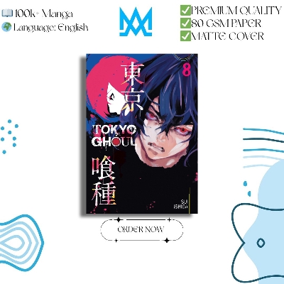Picture of Tokyo Ghoul, Volume.8 | Premium Quality Paperback Manga | MANGA Book gardan