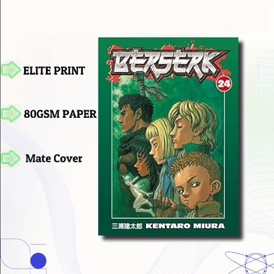 Picture of Berserk Volume 24 | Premium Quality Paperback Manga | MANGA Book gardan