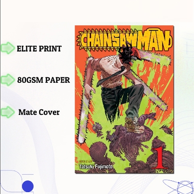 Picture of Chainsaw Man Volume 1 | Premium Quality Paperback Manga | MANGA Book gardan
