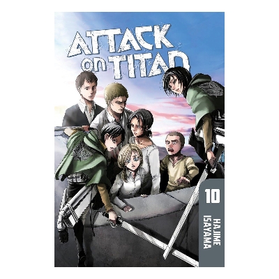 Picture of Attack On Titan Volume.10 | Premium Quality Paperback Manga | MANGA Book gardan