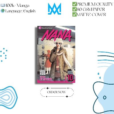 Picture of Nana Volume 10 | Premium Quality Paperback Manga | MANGA Book gardan