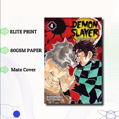 Picture of DEMON SLAYER VOL.4,PAPERBACK | MANGA Book gardan