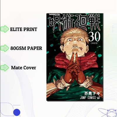 Picture of Jujutsu Kaisen Volume 30 | Premium Quality Paperback Manga | MANGA Book gardan