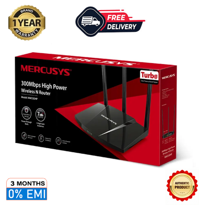 Picture of Mercusys MW330HP 300Mbps High Power Wireless N Router