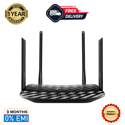 Picture of TP-Link Archer C50 AC1200 Mbps Ethernet Dual-Band Black Wi-Fi Router