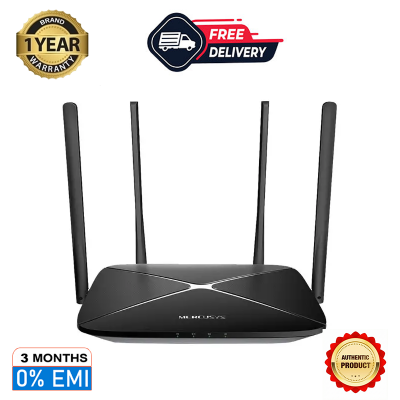 Picture of MERCUSYS AC12G AC1300 Dual Band Wireless Gigabit Router (4 Antenna)