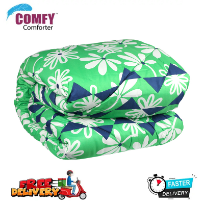 Picture of  Comfy Comforter Double 233cm x 208cm Q-207(Random Multi Color)