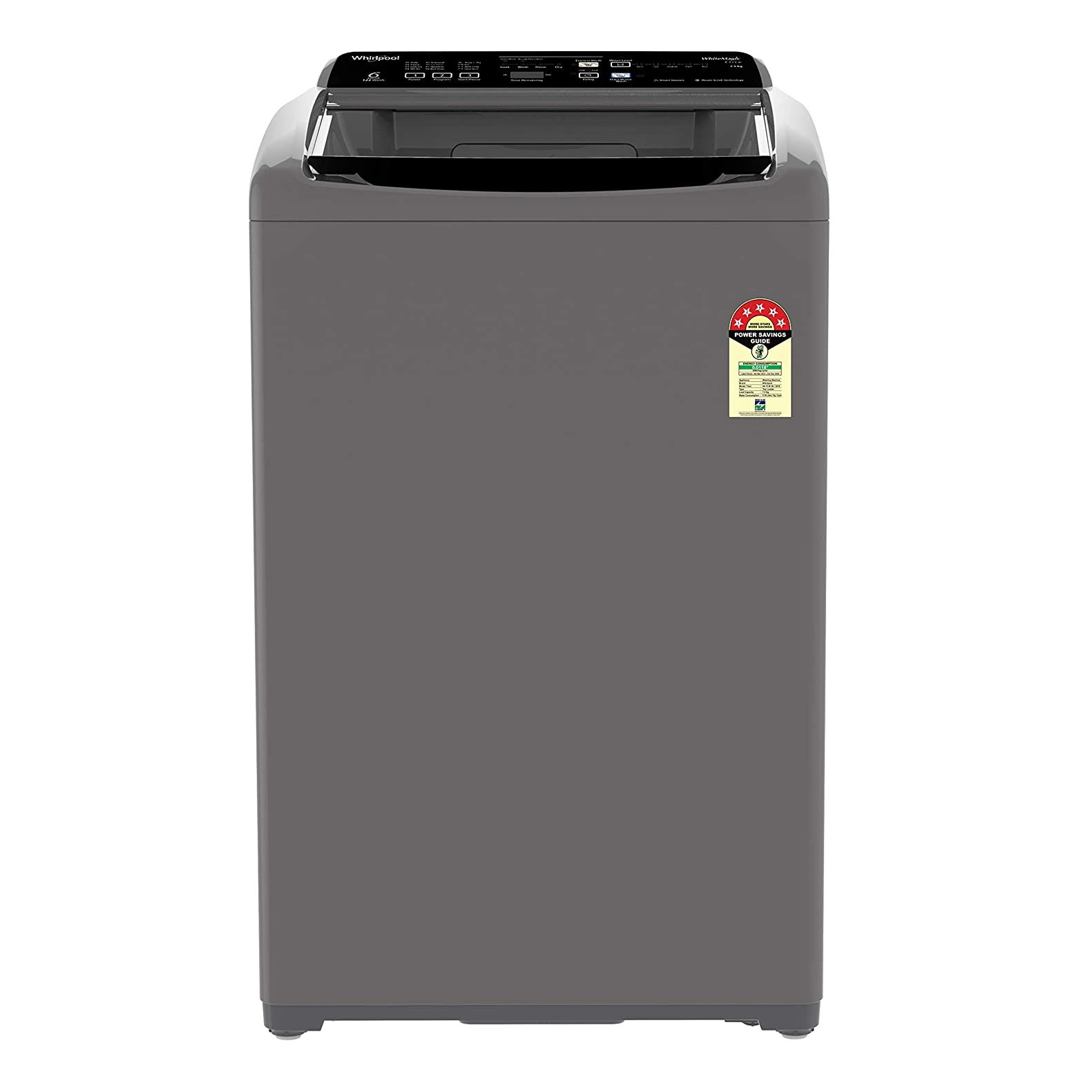 Picture of WHIRLPOOL 7.5 KG Washing Machine Whitemagic Elite Grey BD