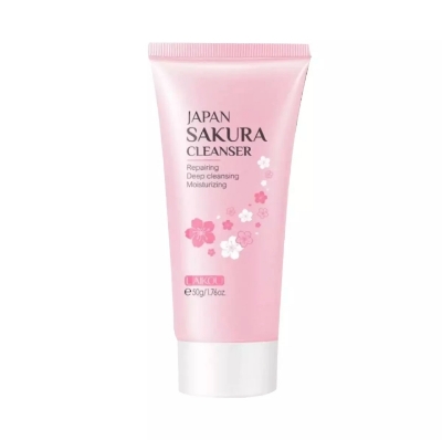 Picture of LAIKOU Japan Sakura Foam Cleanser Face Wash Oil Control Brighteningee_ Skin Care 50g