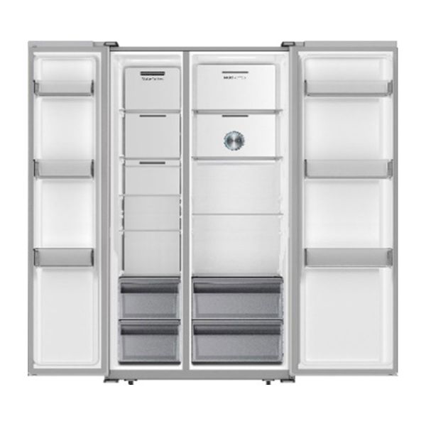 Picture of Hisense 580 Liter Side by Side No-Frost Refrigerator | RS3G558NAB/BD3