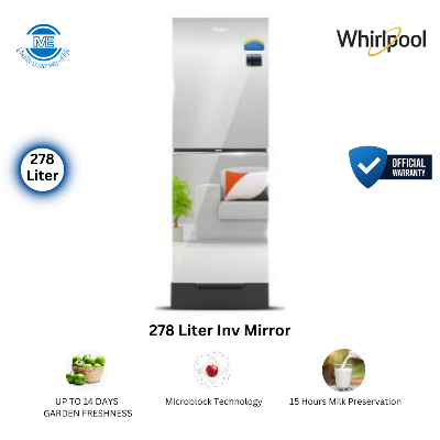 Picture of WHIRLPOOL 278 Liter Refrigerator FreshMagic Pro GD Inv Mirror