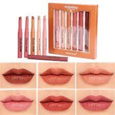 Picture of HengFang Dream Color  Matte Lipstick 6 Pcs Set