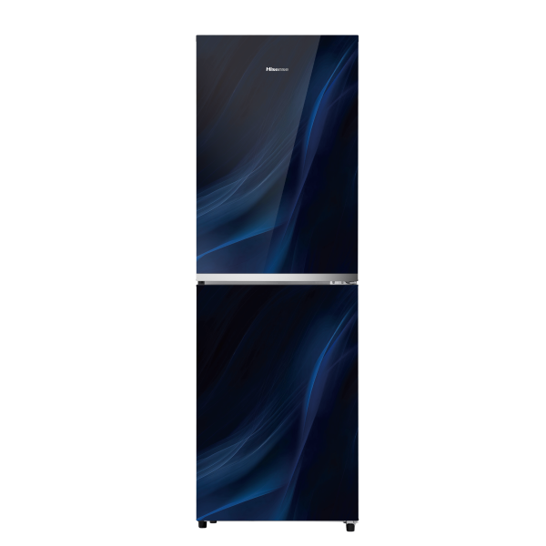Picture of Hisense 277 Liter Top Mount Glass Door Refrigerator Fusion Blue | RTDG276NAFB/BD3