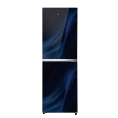 Picture of Hisense 277 Liter Top Mount Glass Door Refrigerator Fusion Blue | RTDG276NAFB/BD3