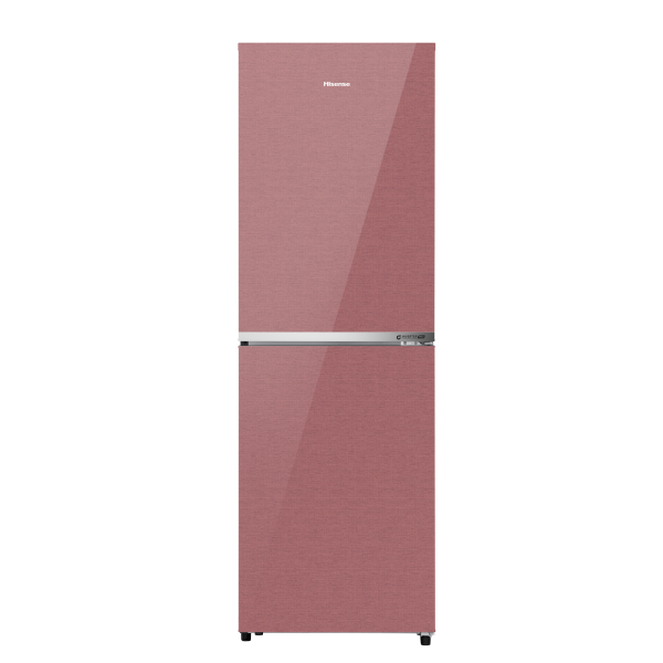Picture of HISENSE 270 Liter BMF Glass Door Inverter Refrigerator Dark Red | RB1G266NADR/BD3