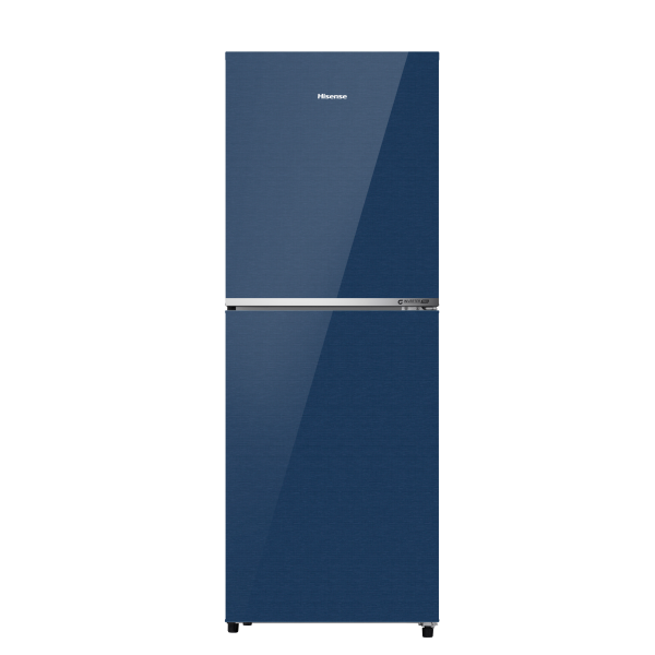 Picture of HISENSE 238 Liter TMF Glass Door Inverter Refrigerator Royal Blue | RT1G236NARB/BD3
