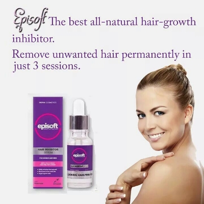 Picture of Episoft Hair Inhibitor by Bubbly, Hair Remover for Women and Men, Nourishing and Alcohol-Free Formula for Smooth Skin and Beautiful Appearance, For All Skin Types