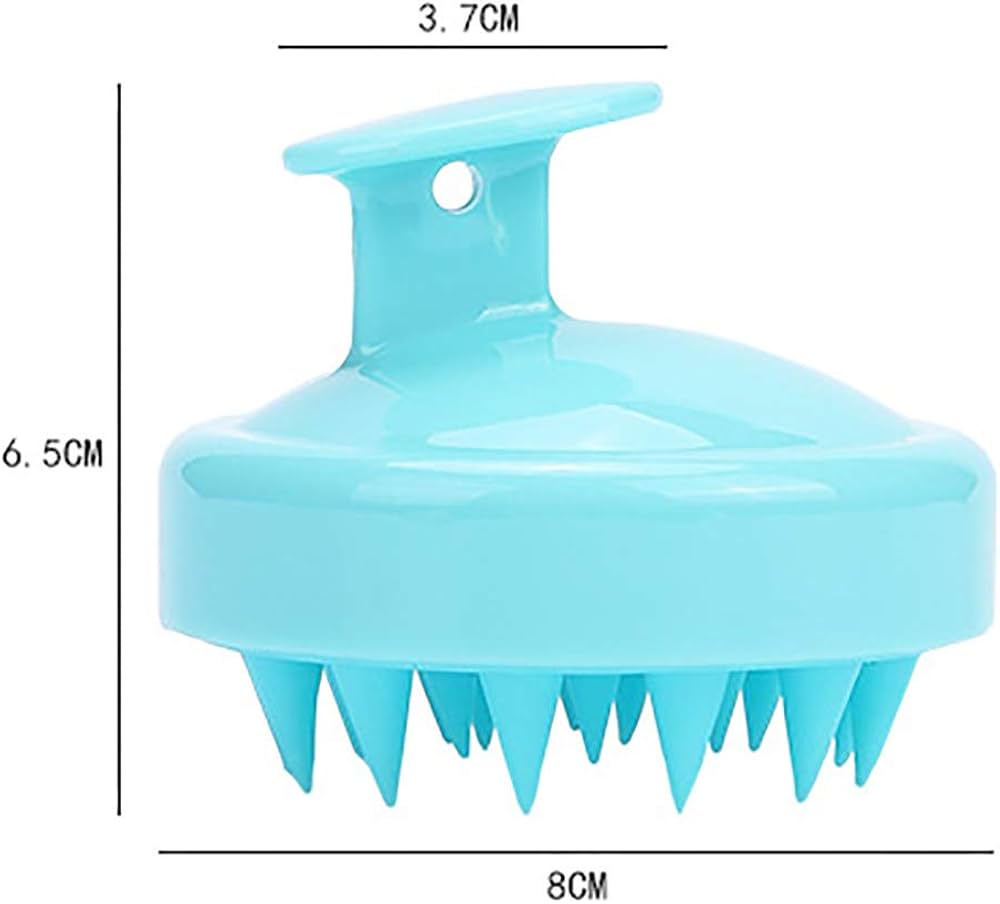 Picture of 2 pcs High-quality Silicone Shampoo Brush / Hair Scalp Massage Brush Silicone Hair Care