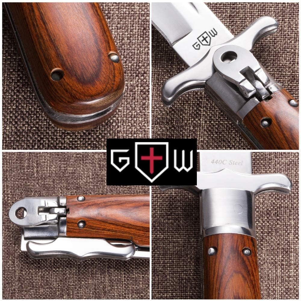 Picture of 7 inch Stylish Sinbad kitchen knife, Stainless Steel Wooden Handle Kitchen Knife