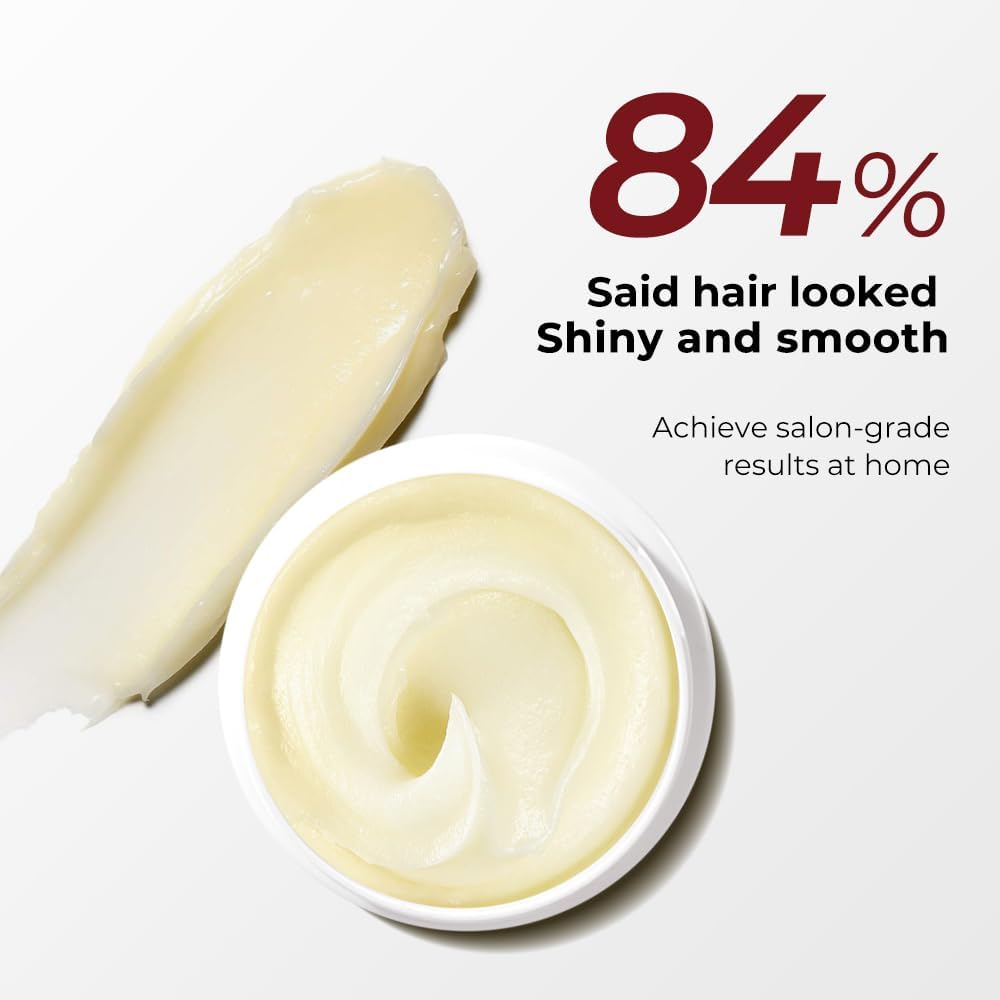 Picture of Karseell Collagen Hair Treatment Deep Repair Conditioning Argan Oil Collagen Hair Mask Essence for Dry Damaged Hair All Hair Types  500ml