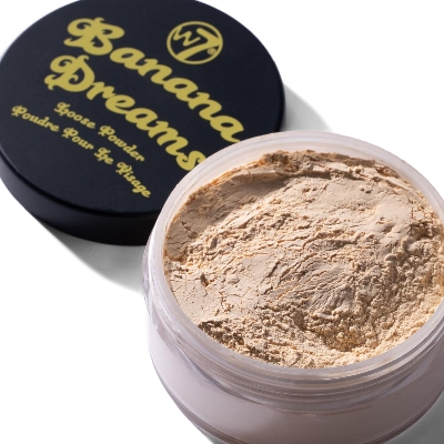 Picture of W7 Banana Dreams Loose Setting Powder - Weightless Yellow Blurring Powder For All Skin Tones