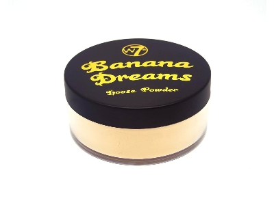 Picture of W7 Banana Dreams Loose Setting Powder - Weightless Yellow Blurring Powder For All Skin Tones
