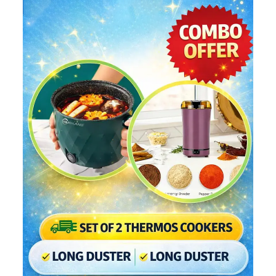 Picture of Electric Mini Cooking Pot And Portable Electric Grinde | COMBO OFFER