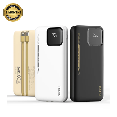 Picture of TECNO TPB-P103Q Black Power Bank