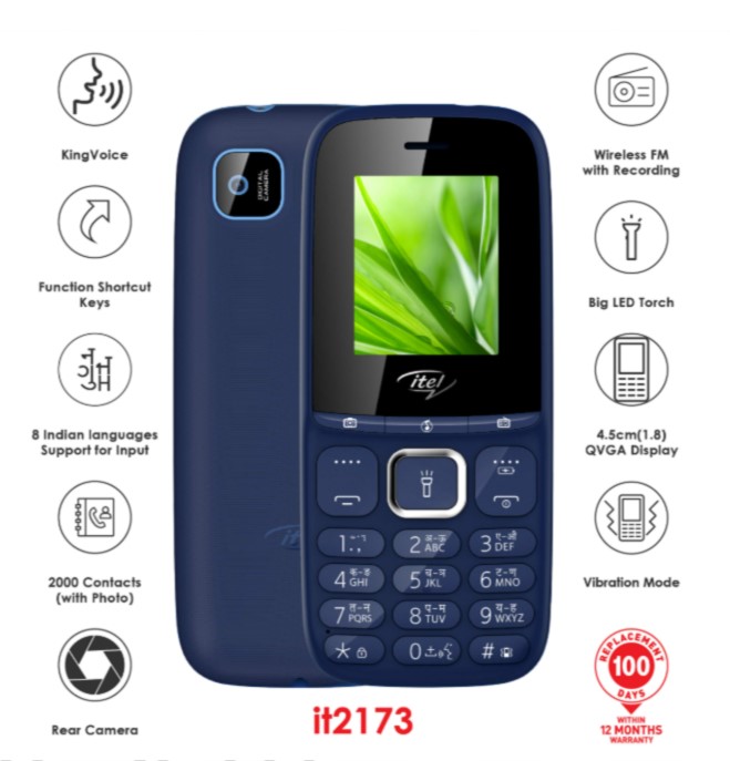Picture of Itel it2173 Feature Phone Dual sim and dual stanby