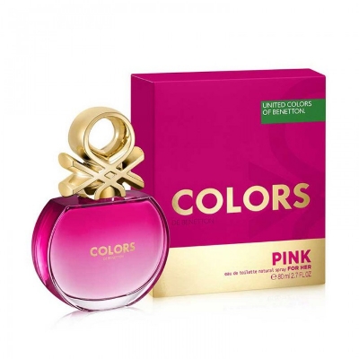 Picture of Colors Pink For Her Edt 80Ml
