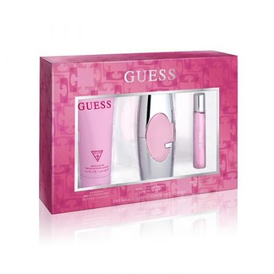 Picture of Guess (Pink) 3 Pcs Gift Set Edp For Women