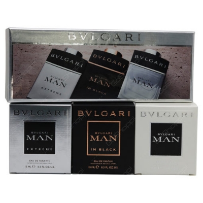 Picture of Man,Extreme,In Black, 3 Pcs Gift Set 15 Ml