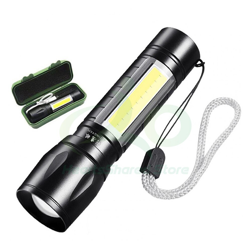 Picture of Geepas GP-009 Rechargeable Led Flashlight Torch Lamp