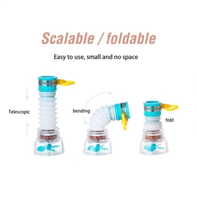 Picture of JJYY Faucet Filter 360°Rotation Kitchen Faucet Spouts Sprayers PVC Shower Tap Water Filter Purifier Nozzle Filter for Household_D Shop