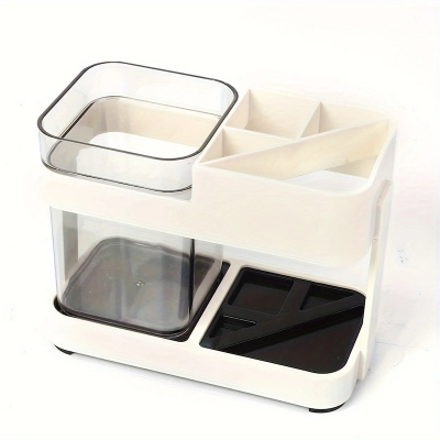 Picture of Creative toothpaste toothbrush holder set razor organizer with wash cup for bathroom_ D Shop