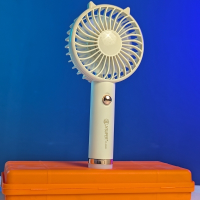 Picture of JYSUPER 2320 Mini Fan Rechargeable Hand Held Multi Function Strong Wind Bright Led Light-D Shop