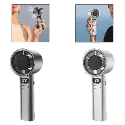 Picture of Portable Fan 120 Speeds Adjustable Small Hand Fan Handheld Fan Personal Fan Compact for Home Outdoor Camping Indoor Traveling_D Shop