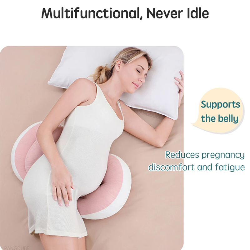 Picture of Comfortable support pillow for pregnant mothers | Pregnancy Side Sleeping Pillow | Maternity Support Cushion -D shop