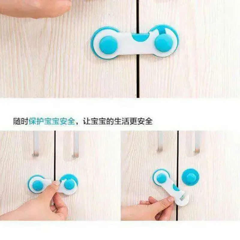 Picture of 2pcs Baby Safety Door Lock Drawer Protector Cabinet Closet Locks-D shop