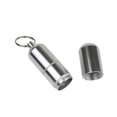 Picture of Capsule Type 4 Layers Aluminum Alloy Storage Tank Waterproof Seal Tobacco Cases with Keychain Travel Accessory-D Shop